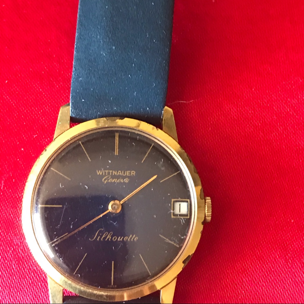 Vintage 1990 Wittnauer Geneve Mechanical Wristwatch